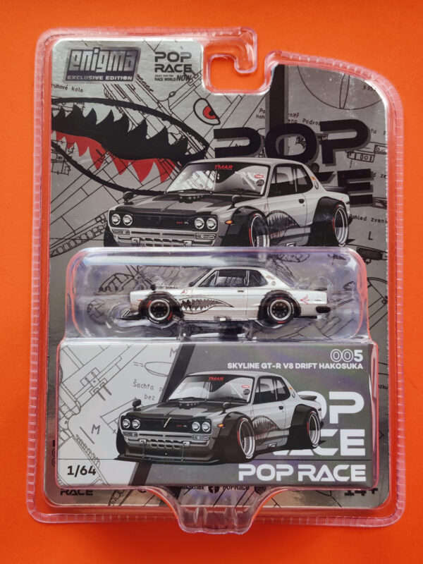 Nissan Skyline GT-R V8 Drift (Hakosuka) (Metallic Silver, Enigma Exclusive Edition - 2024)
