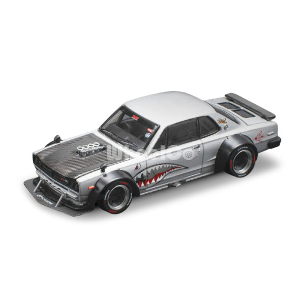 Nissan Skyline GT-R V8 Drift (Hakosuka) (Metallic Silver, Enigma Exclusive Edition - 2024)