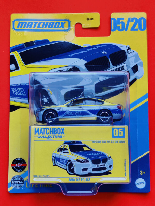 BMW M5 Police (Matchbox Collectors - 2025)