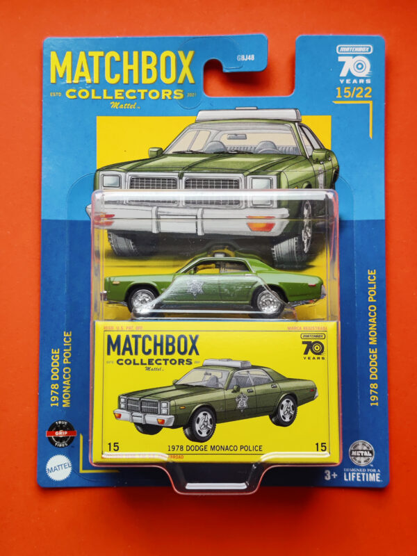 '78 Dodge Monaco Police (Matchbox Collectors - 2023)