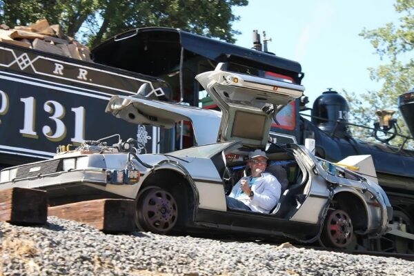 Back to the Future Time Machine - 1955 (Pop Culture 2025 - Back to the Future III)