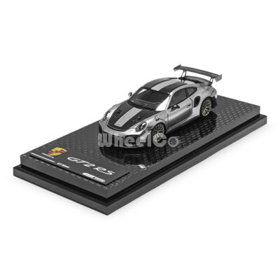Porsche GT2 RS Weissach Package (GT Silver w/ Golden Wheels - 2025)
