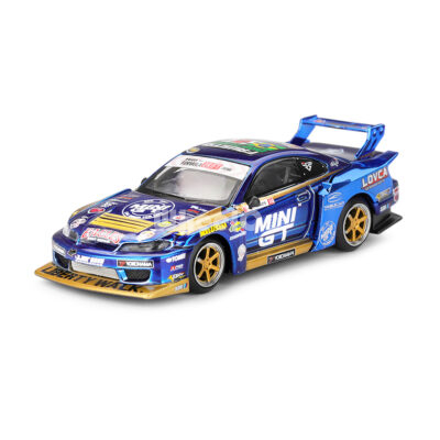 Nissan Silvia (S15) LB-Super Silhouette (#555, Team MINI GT Liberty Walk, 2025 Formula Drift - 2026)